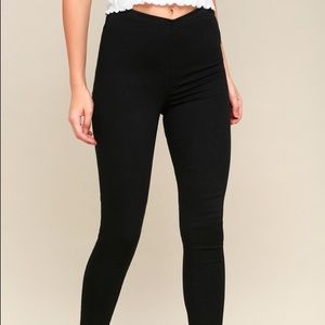 Free People Easy Goes It Jean in Black